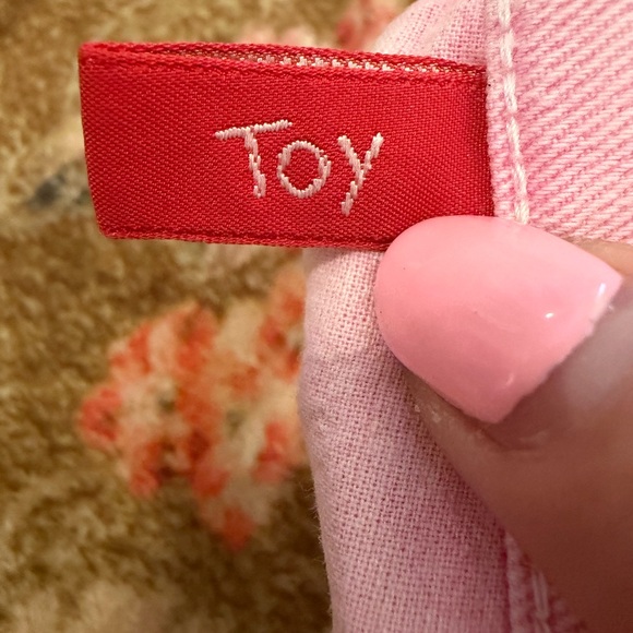 Fornarina Light Pink Women's Flare Jeans - Picture 5 of 6